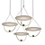 Modern Pendant Light LIRIA D42 3D model small image 1