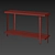 Gennaro Console Table Rouge 3D model small image 4