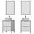 Dantone Home Dive Bathroom Furniture 3D model small image 5