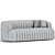 Stylish Elliana Sofa Model 3D model small image 3