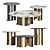 Nested Coffee Tables 3D Models 3D model small image 1