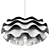 Petite Blossom Acrylic Pendant Light 3D model small image 2