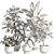 Modern Indoor Plant Set 81 3D model small image 3