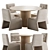 Mod Dining Set 105 2017 3D model small image 4