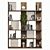 Modular Bookcase Cabinet Shelves 0125 3D model small image 1