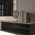 Stacked Stone TV Wall Set 3D model small image 2
