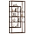 Modern Kiora Etagere Bookcase Furniture 3D model small image 1