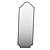 Gothic Metal Full-Length Mirror 3D model small image 3