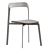 Elegant Arc Dining Chair 3D model small image 1