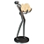 Elegant Angel Floor Lamp 3D model small image 1