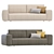 Modern Baima Sofa by DivanRu 3D model small image 1