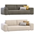 Modern Baima Sofa by DivanRu 3D model small image 3