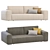 Modern Baima Sofa by DivanRu 3D model small image 4