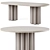 Cazarina Riner and Ambon Dining Tables 3D model small image 1