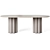 Cazarina Riner and Ambon Dining Tables 3D model small image 3