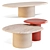 Carpanese Home Pebble Collection: Coffee/Side Tables 3D model small image 5