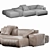 Modern Modular Sofa Collection 3D model small image 1