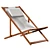 Acacia Deck Chair | UV Unwrapped | 8192x8192 Texture 3D model small image 1