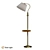 Havana Bronze Floor Lamp with Wireless Charging 3D model small image 1