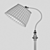 Havana Bronze Floor Lamp with Wireless Charging 3D model small image 2