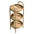 Rattan UV Unwrapped Side Table 3D model small image 5