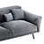 Noa Sofa 2 Seater, Modern Design 3D model small image 3