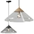 Retro Nordic Flair Pendant Light 3D model small image 1