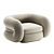 Luxury Swivel Chair Cosenza Eichholtz 3D model small image 1