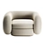 Luxury Swivel Chair Cosenza Eichholtz 3D model small image 2