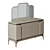 Elegant Alexander Dressing Table 3D model small image 1