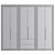 Modern Furniture Set 239 3D model small image 3