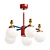  Scandinavian Pendant Chandelier LUFTSKIP 3D model small image 1