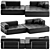 Modern Luxury Sofa - Melvil 3D model small image 1