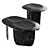 Balanced Stone Coffee Tables 3D model small image 6