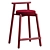 Modern Model Bar Stool Baranych 3D model small image 4