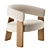 ORU Armchair: Modern Comfort Design 3D model small image 3