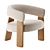 ORU Armchair: Modern Comfort Design 3D model small image 6