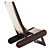 Sleek OBJ Lounge Chair Model 3D model small image 3