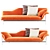 ESOSOFT Sofa | Cassina Render Plugin 3D model small image 2