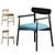 Stylish Miniforms Claretta Chair 3D model small image 2