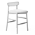 Stylish Miniforms Claretta Chair 3D model small image 11