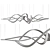 Sparkling Crystal Prism Luminaire 3D model small image 3