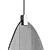 Modern Designer Harpe Pendant Lamp 3D model small image 2