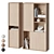 NG15 Hanging Shelf with Decor 3D model small image 1