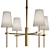 Regina Andrew Toni Small Chandelier 3D model small image 2
