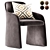 ECHO Chair: Sleek Comfort Design 3D model small image 3