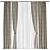 Folded Curtain Redesign 3D model small image 1