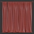 Textured Curtain Panel Design 3D model small image 4