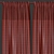 Textured Curtain Panel Design 3D model small image 5