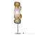 70's Fabric Floor Lamp Screen 3D model small image 2